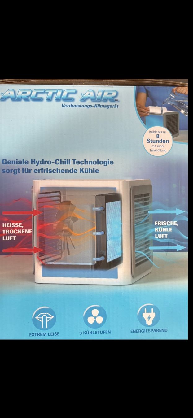 Condizionatori: Arctic Air Luftkühler im Würfel-Format NEU – Nuovo e nell'imballaggio originale da Immensee venduto da vieste 3