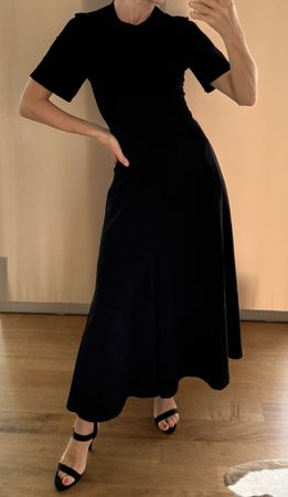 Kleid COS Gr. XS/34 schwarz 
