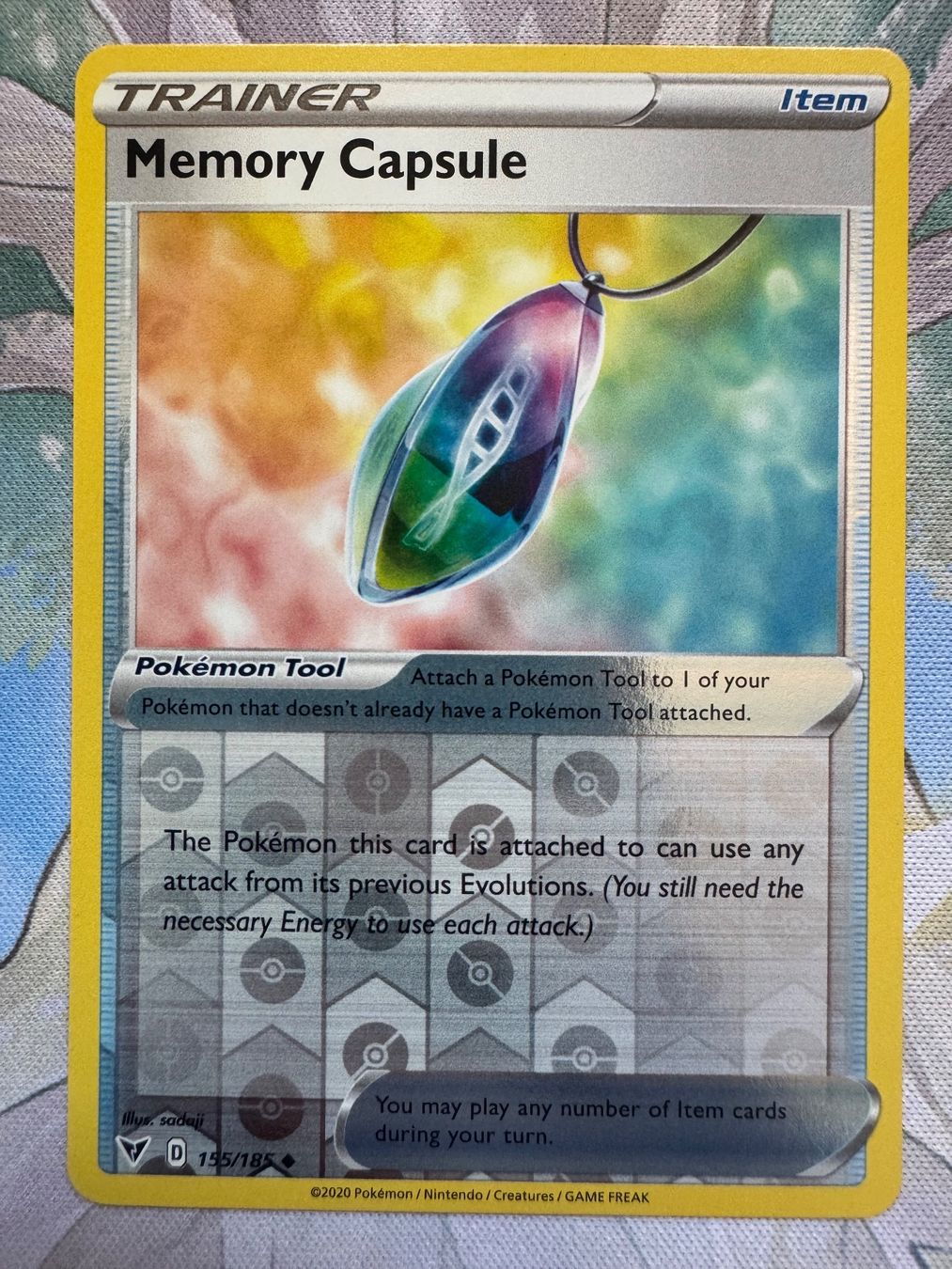 Pokémon Sammelbilder & Trading cards: Pokémon TCG - Memory Capsule Reverse (VIV155) Vivid Voltage – Neu (gemäss Beschreibung) aus Oberwil BL von Chelsea26