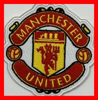 Manchester United Badge Aufnäher Patch Old Trafford Beckham