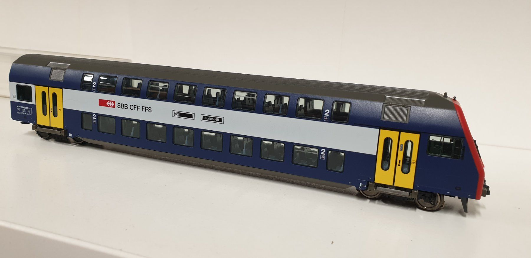 Fleischmann Modellini di ferrovie: Fleischmann S-Bahn Steuerwagen H0/AC 1632 – Nuovo (secondo la descrizione) da Geroldswil venduto da TopTrain54 1