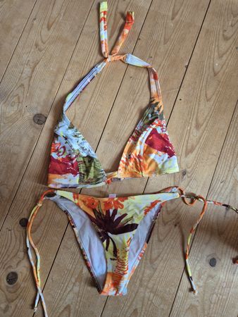 O'Neill Bikini, Gr. 36C, Orange/Mehrfarbig - Sommer Sale!