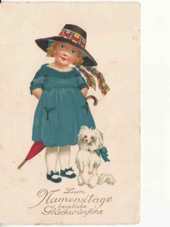 Cartoline postali: Glückwunschkarte 1929 – Usato da Bürglen TG venduto da StampGraf