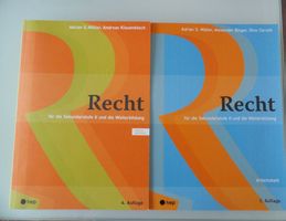 Recht - Lehrmittel + Arbeitsheft - neu - für Weiterbildung