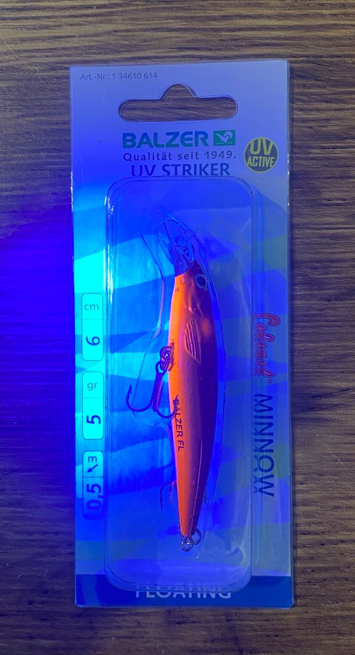 Balzer Köder: BALZER Colonel UV Striker Minnow 6,5cm 5g - 2er Set – Neu und originalverpackt aus Widnau von Fishingtackle_Oggy 3