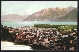 Locarno, Veduta generale e Lago Maggiore