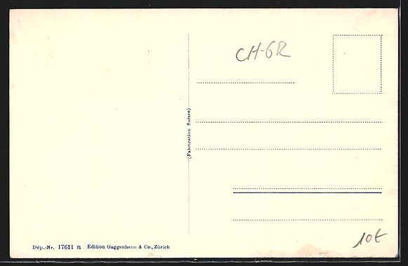 Cartoline postali: AK Zuoz, Dorfpartie im Winter – Usato da Berlin venduto da bartko-reher 1