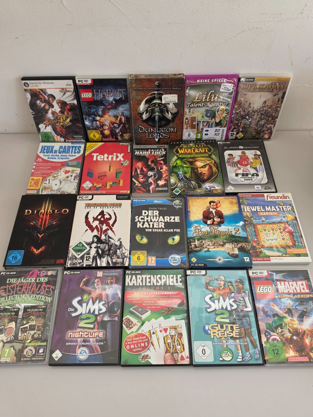 Giochi: PC / Computer Games - Sammlung - 66 Games – Usato da Birr venduto da DisDas 1
