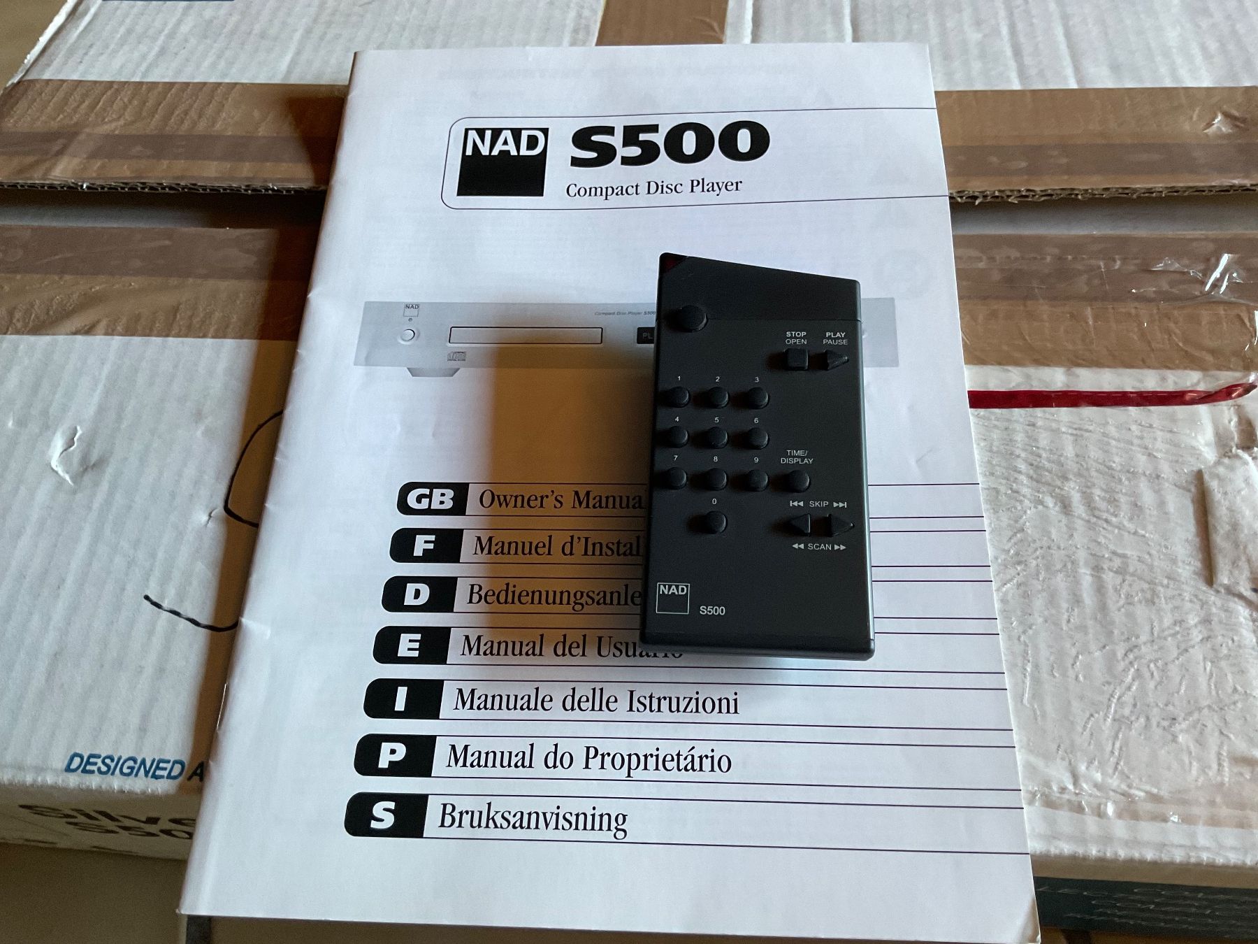 Nad Systèmes audio & multimédias: Lecteur cd NAD S500 Silver Line DÉFECTUEUX – D'occasion à Cortébert par Wolphy 4