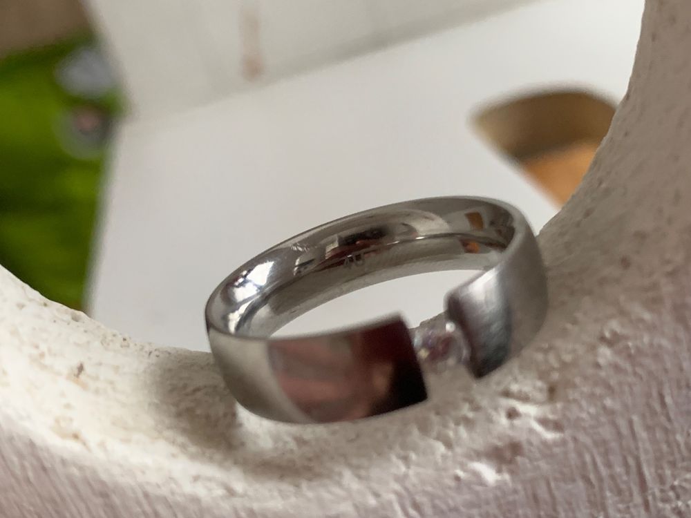 3 er Ring Set Gold und Silber farbig | Kaufen auf Ricardo