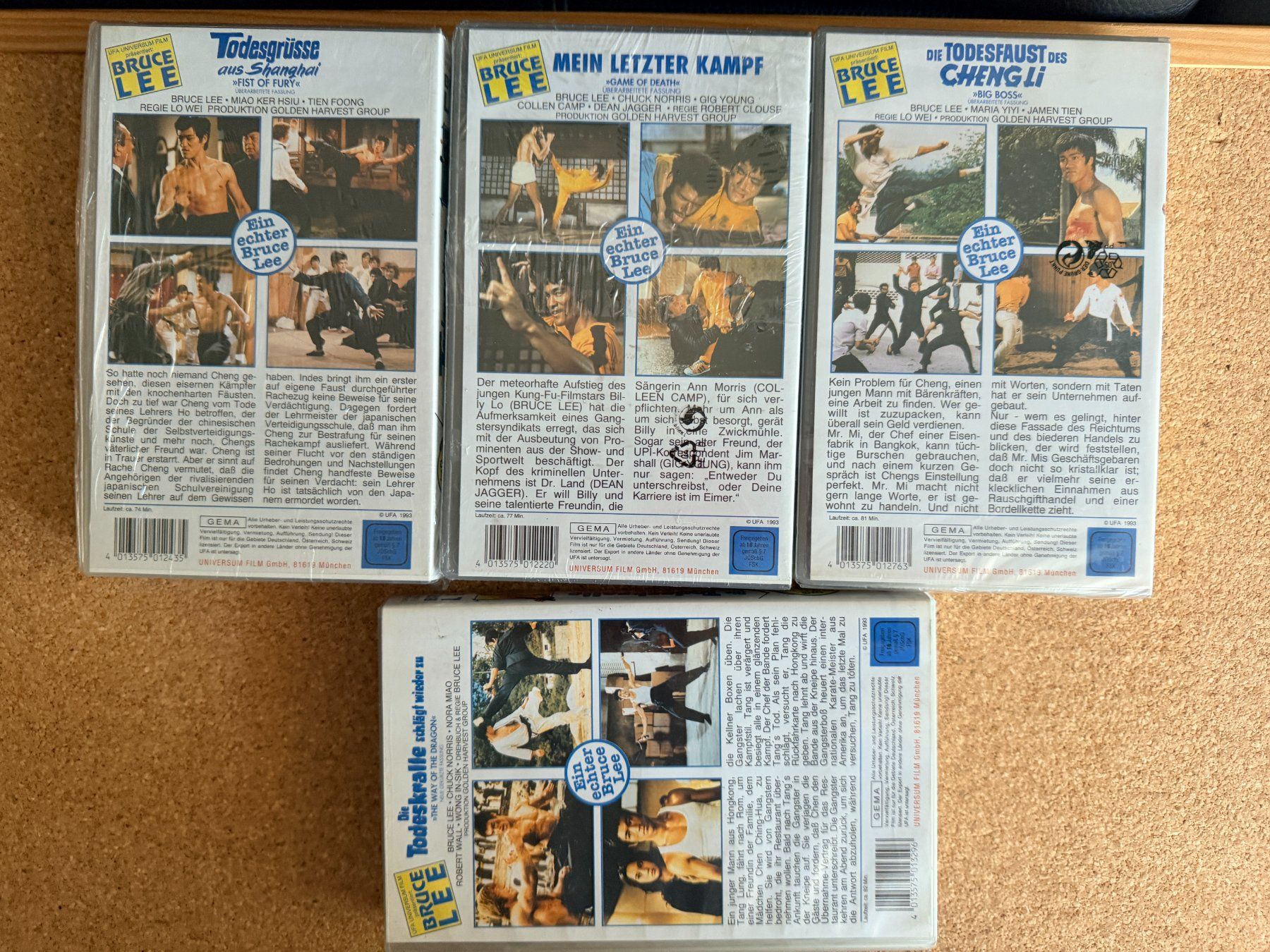 Tutti i VHS: VHS-Videokassetten Bruce Lee – Nuovo (secondo la descrizione) da Binningen venduto da samorga21 1