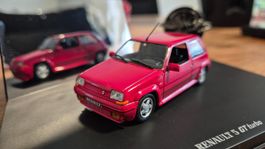 Modellauto Renault 5 GT Turbo rot Sammlerstück guter Zustand
