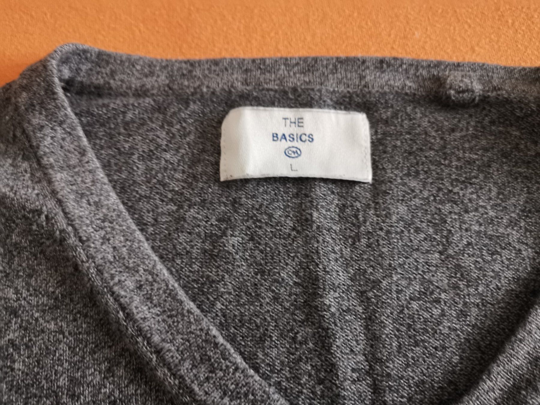 C&A Pullover & Sweatshirts: Pull gris chiné pour homme « The Basics” – Gebraucht aus Courtepin von Marisou2 3