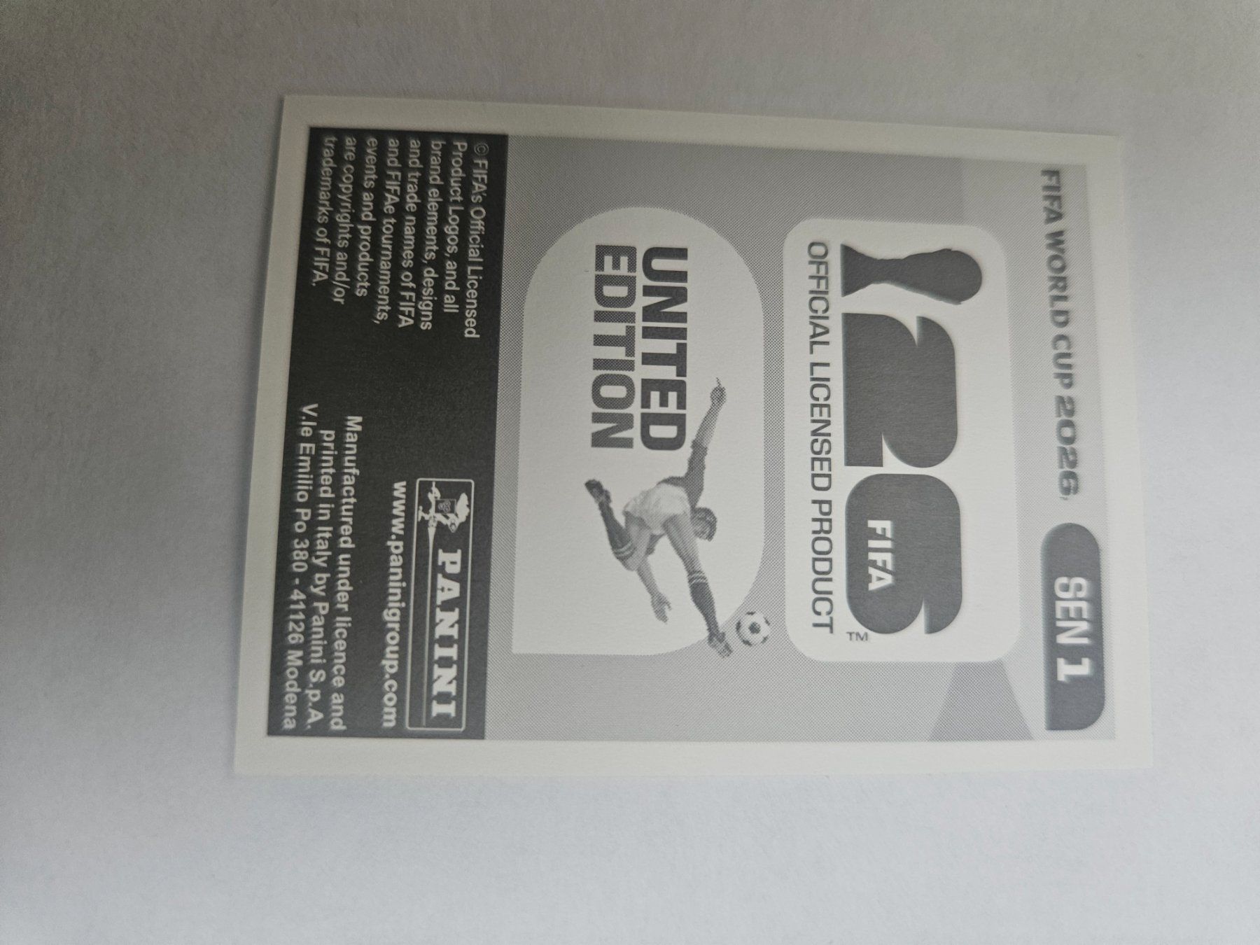 Panini Cartes à collectionner: SEN 1 – D'occasion à Würenlingen par Dinli 1