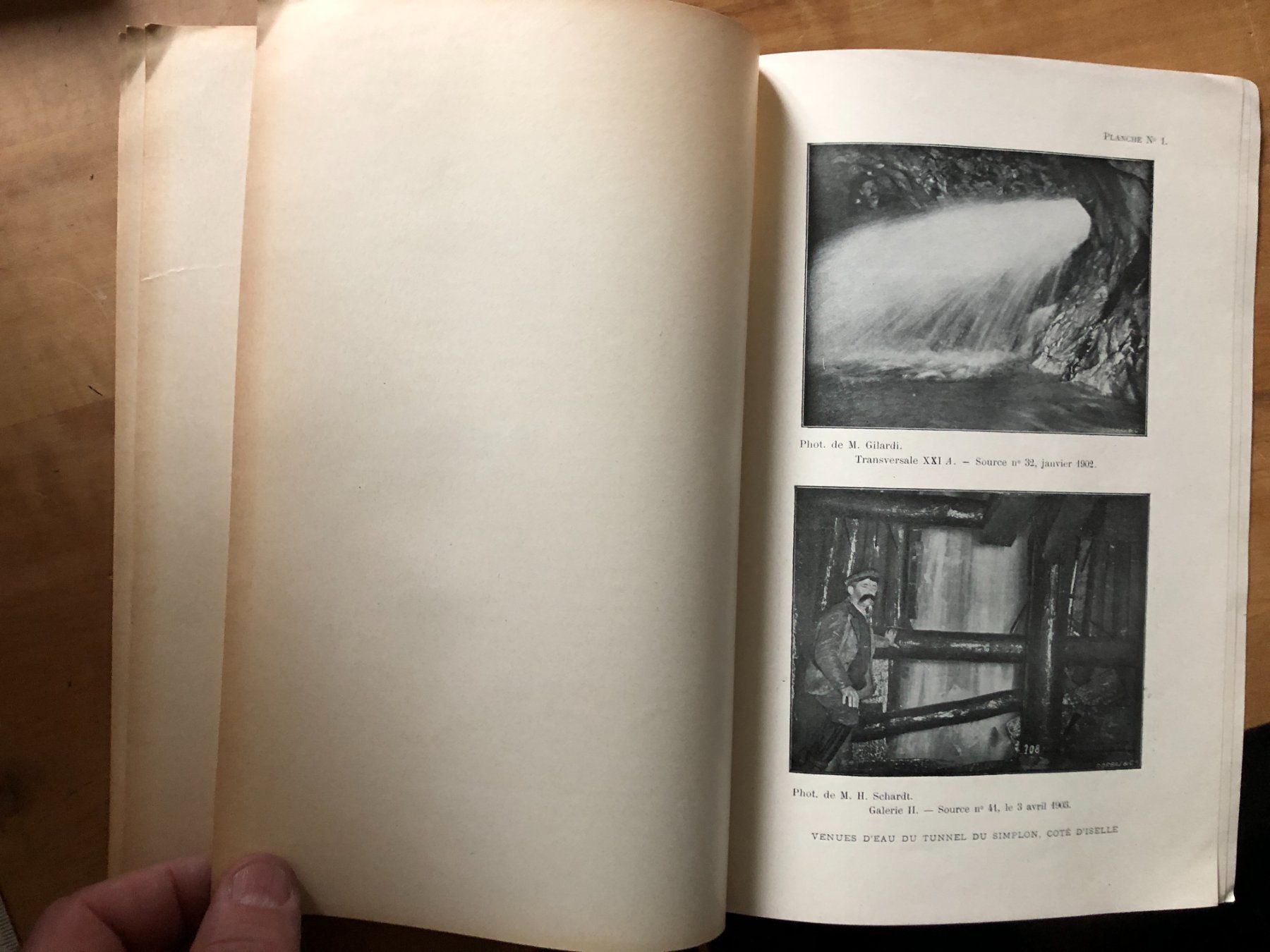 Libri: Hans Schardt: Percement du Tunnel du Simplon 1905 – Usato da Zürich venduto da allp 6