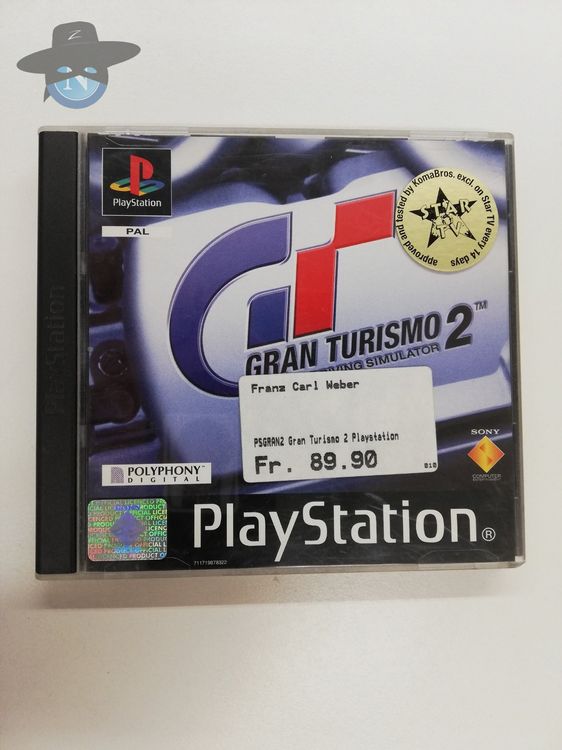 Pack Gran Turismo 2 + Memory Card – Sony PlayStation 1 (PS1) – PAL-FR – Complet