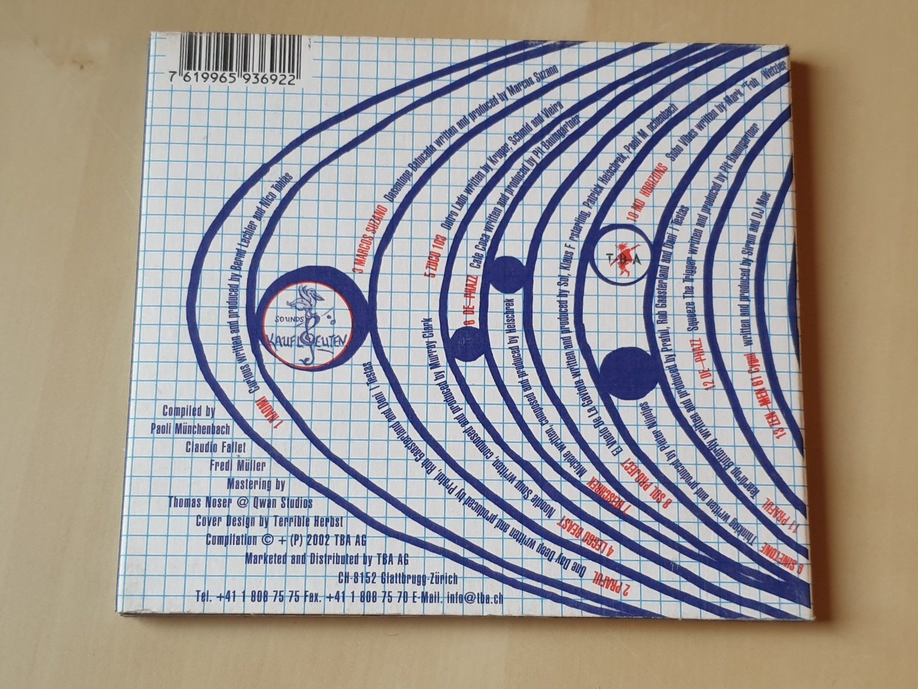 CD: Kaufleuten Blueprint – Usato da Stansstad venduto da collectorsshop 1
