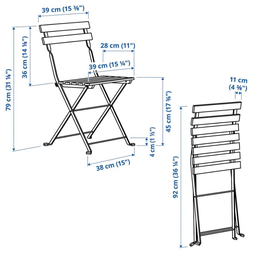 Ikea Stühle: IKEA TÄRNÖ 4 Stühle – Gebraucht aus Obfelden von montes50 3