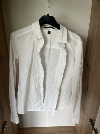 Esprit Bluse, weiss, Gr. 32, Top Zustand für den Frühling! (