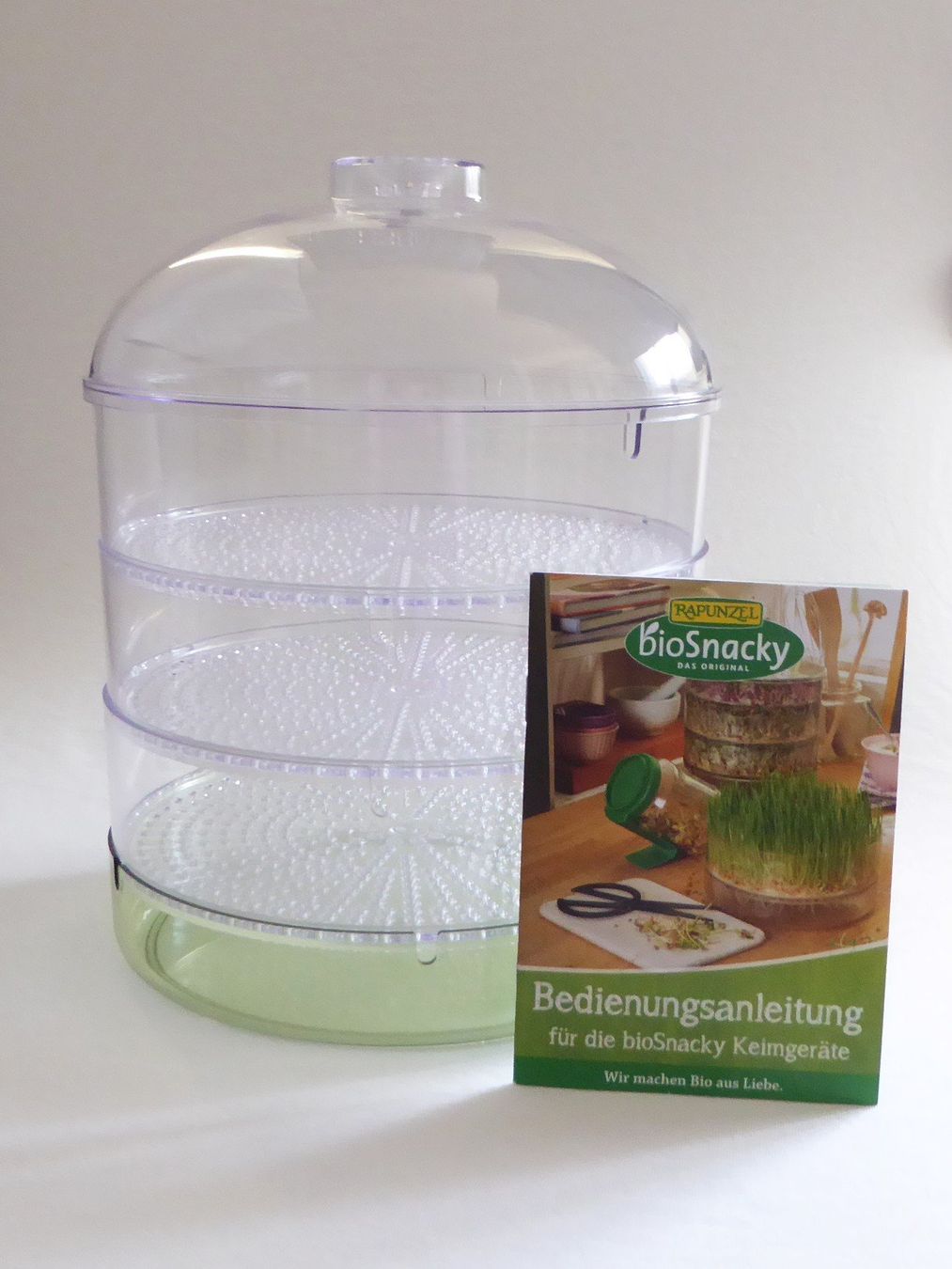 Elettrodomestici da cucina: bioSnacky Sprossengarten inkl. Vliespapier – Usato da Mauren venduto da Yeelen 5