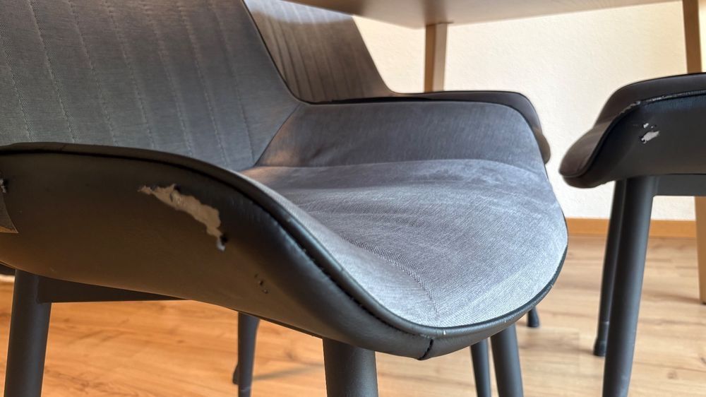 Ikea Set di tavolo e panche: IKEA LISABO dining table + 4 comfortable chairs – Usato da Dübendorf venduto da ES0107 4