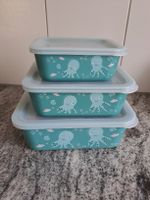 Vorratsdose Set 3er Oktopus, Lunchbox Znünibox