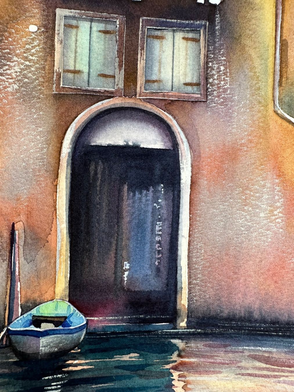 Gemälde: Venedig: ORIGINAL,  handgemalt, signiert – Neu (gemäss Beschreibung) aus Meilen von Smgdesign 2