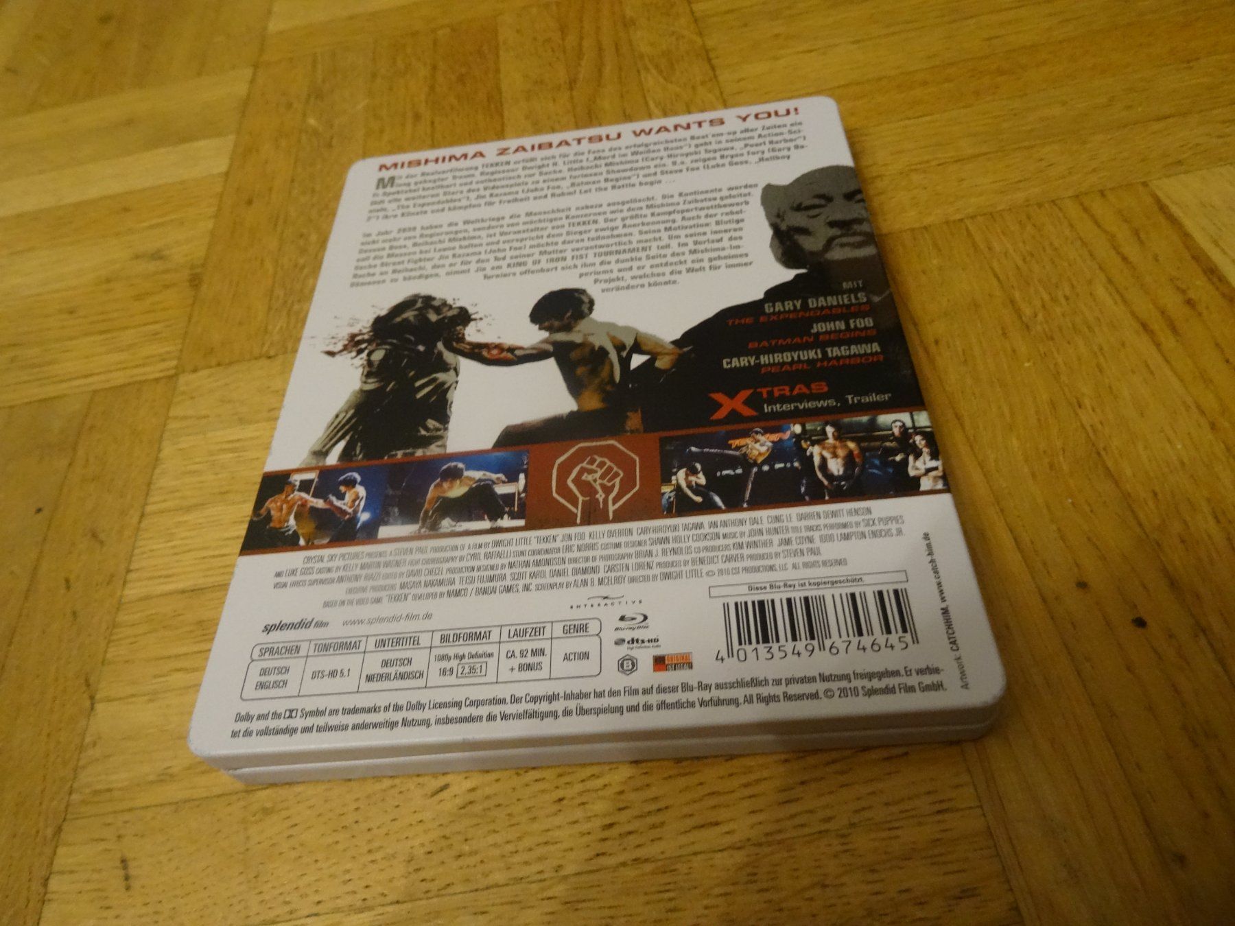 Tutti i DVDs: Tekken   Steelbook BLU-RAY – Usato da Olten venduto da Disc-Verkauf 2