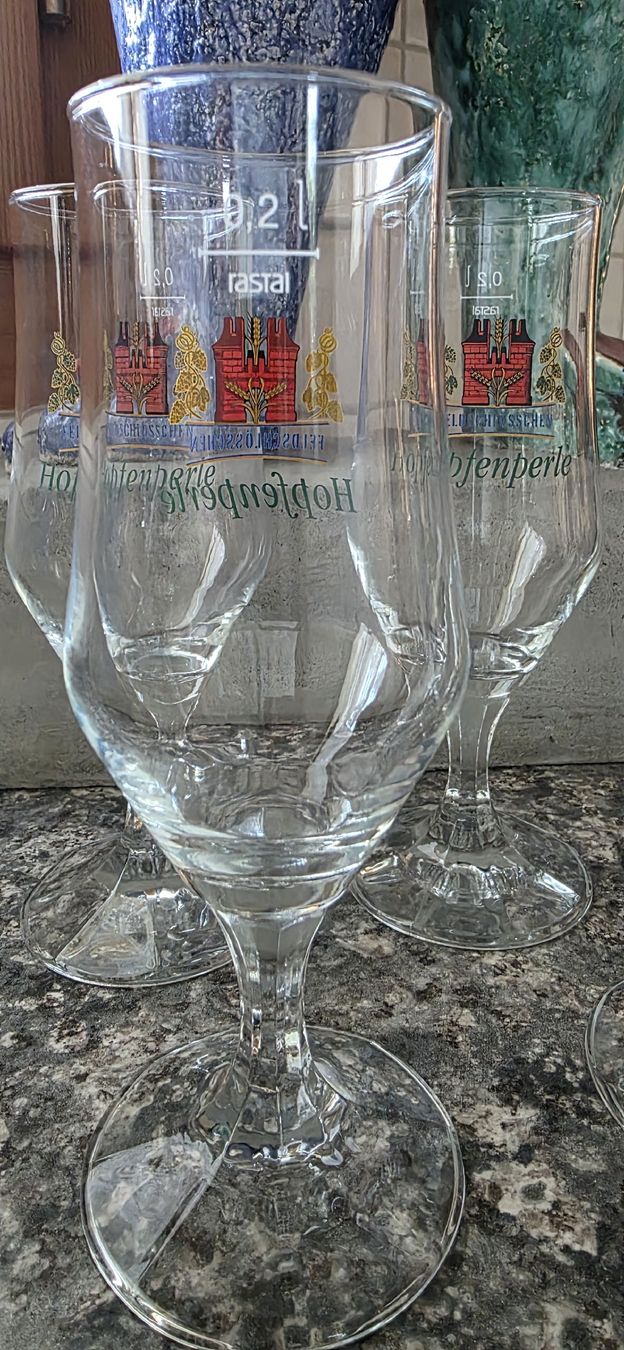 Gläser: 5 Biergläser, Feldschlösschen – Gebraucht aus Kaufdorf von Nati-Nati 2
