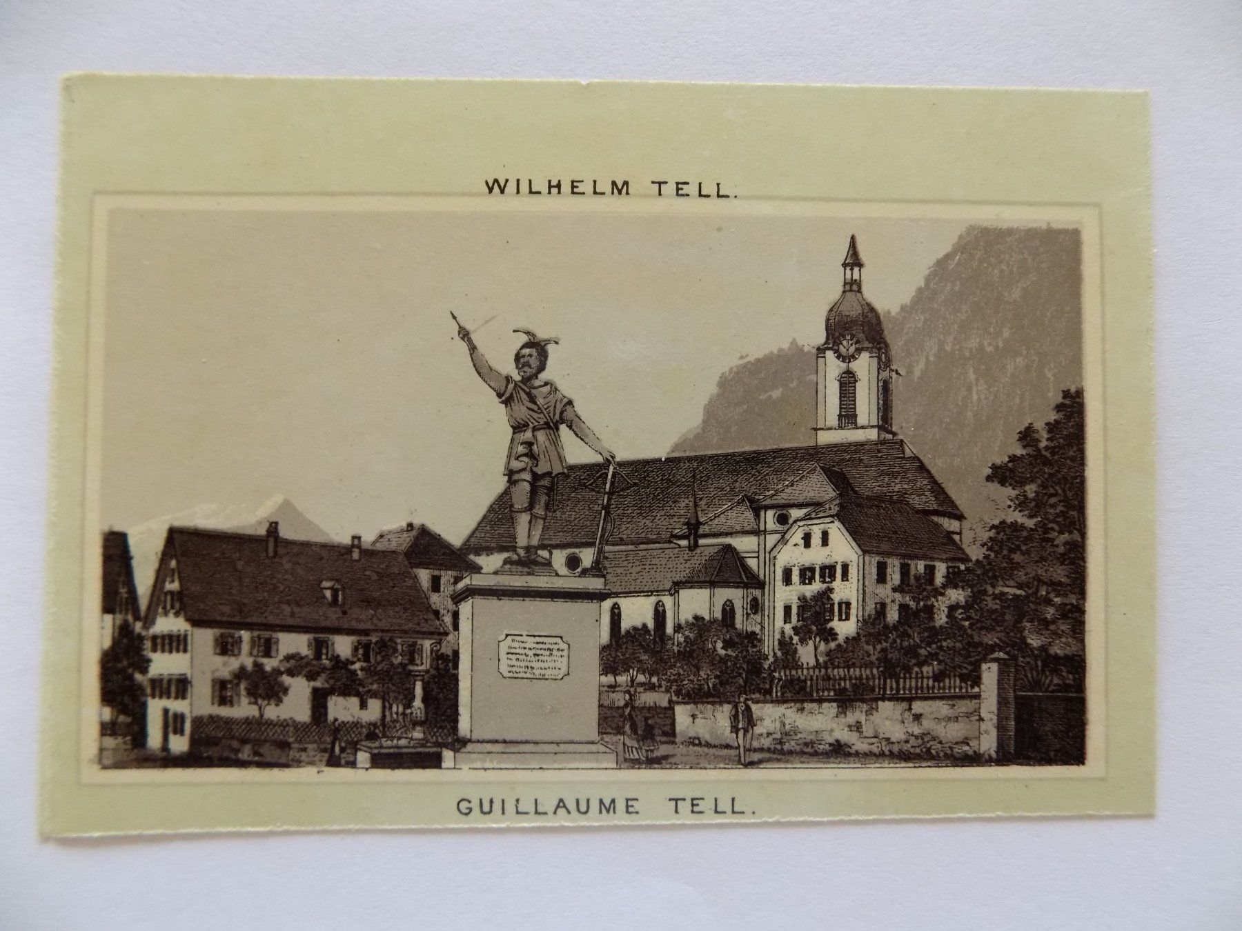 Incisioni: Wilhelm Tell Altdorf – Usato da Risch venduto da Antikfee 1