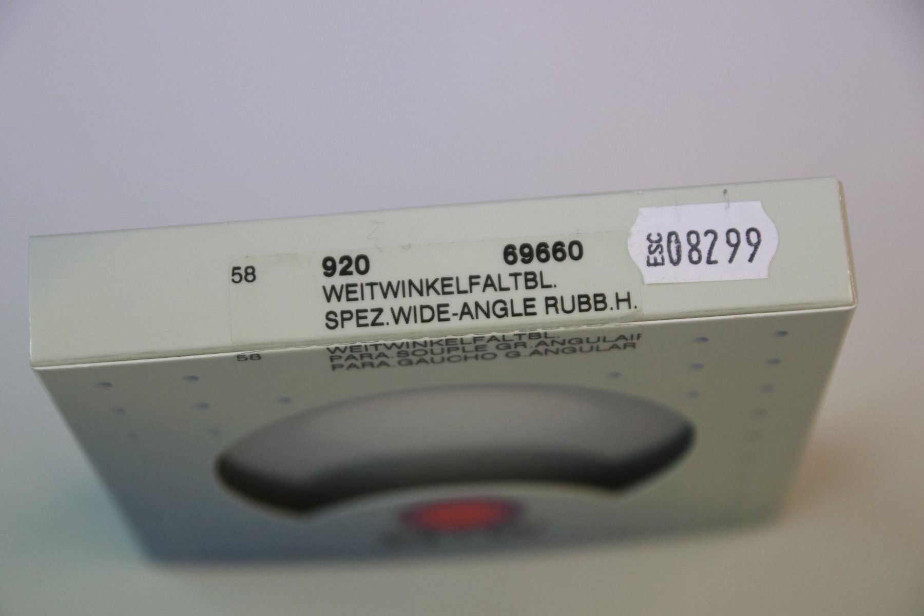 Filtri: B+W Gummi Sonnenblende Weitwinkel 58mm – Nuovo (secondo la descrizione) da Zofingen venduto da OWYSSAG 1