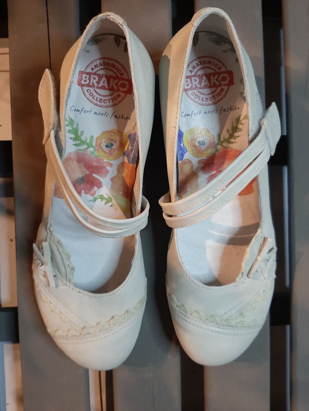 Scarpe da donna: Brako Ballerinas Spangenschuhe Spangenpumps off withe 38 – Nuovo (secondo la descrizione) da Bern venduto da Preloved.Nile.4.Sale 5