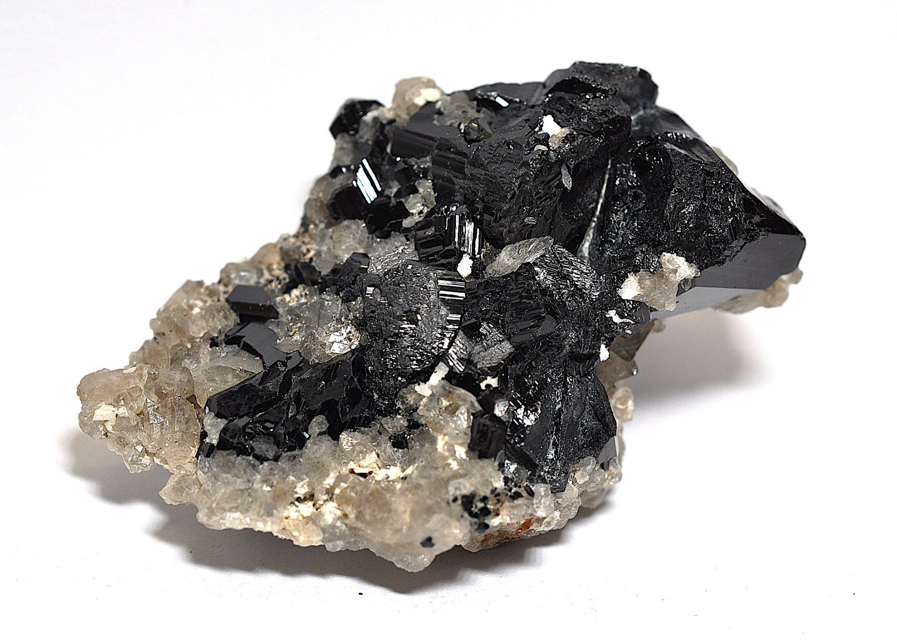 Mineralien & Heilsteine: Turmalin auf Bergkristall aus Namibia – Neu (gemäss Beschreibung) aus Grabs von Fadenquarz 6