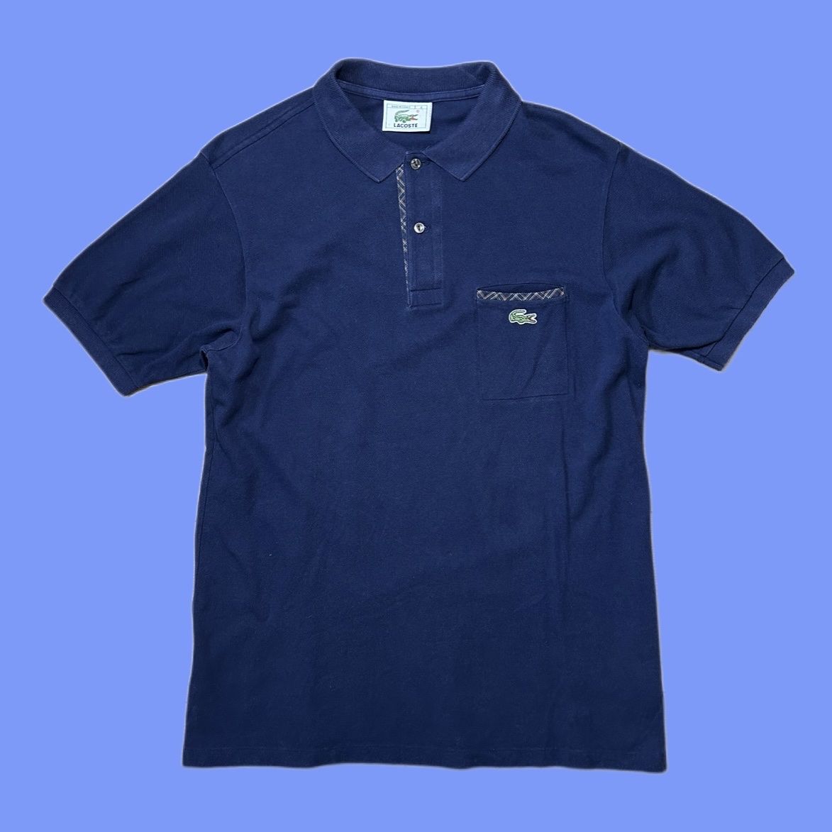 Lacoste Polo-Shirts: Vintage Lacoste navy blue poloshirt – Gebraucht aus brent von fukusapes