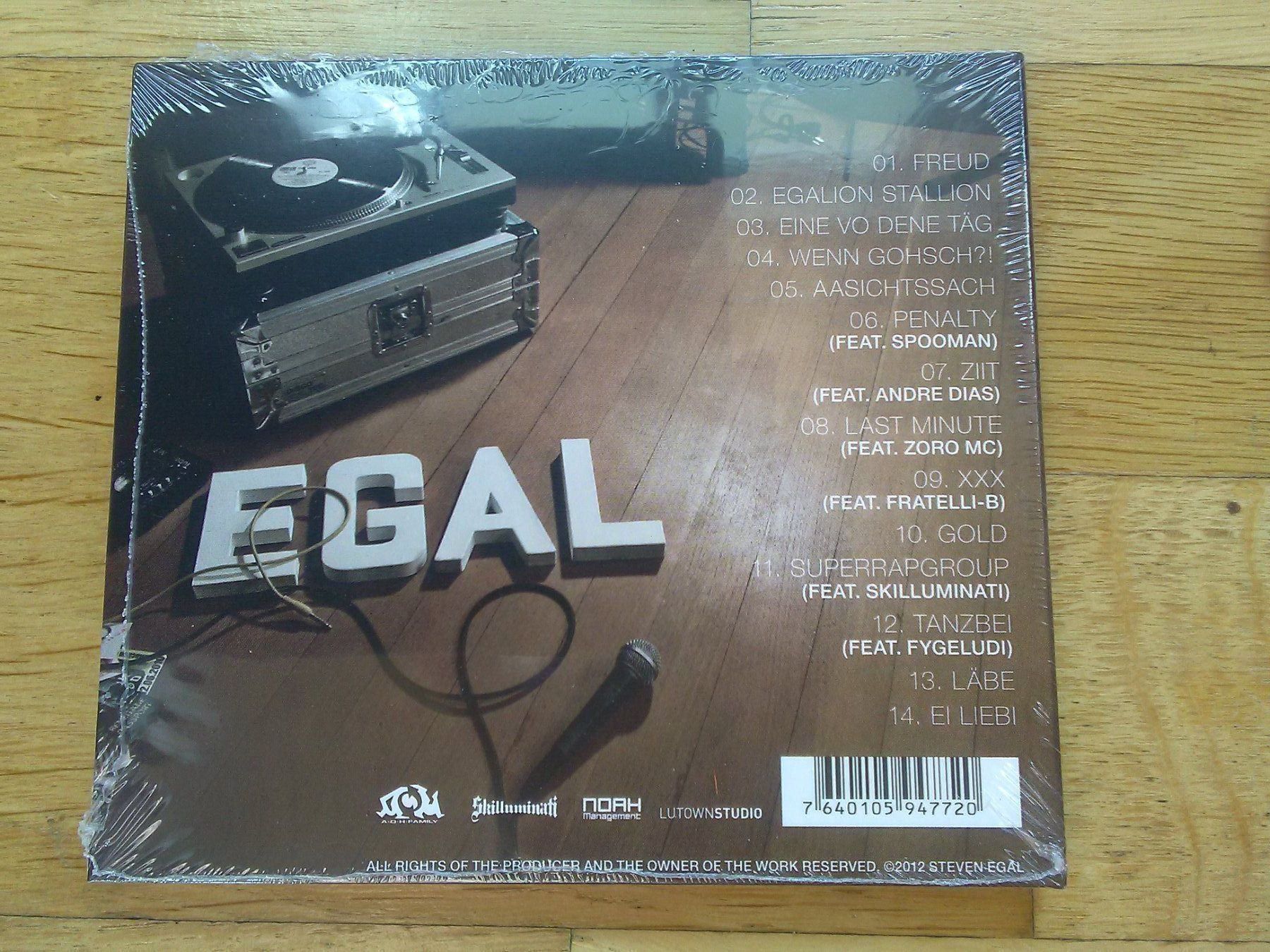 CD: Steven Egal - Audiodidakt                          ©'2012 – Nuovo e nell'imballaggio originale da St. Gallen venduto da elk2021 3