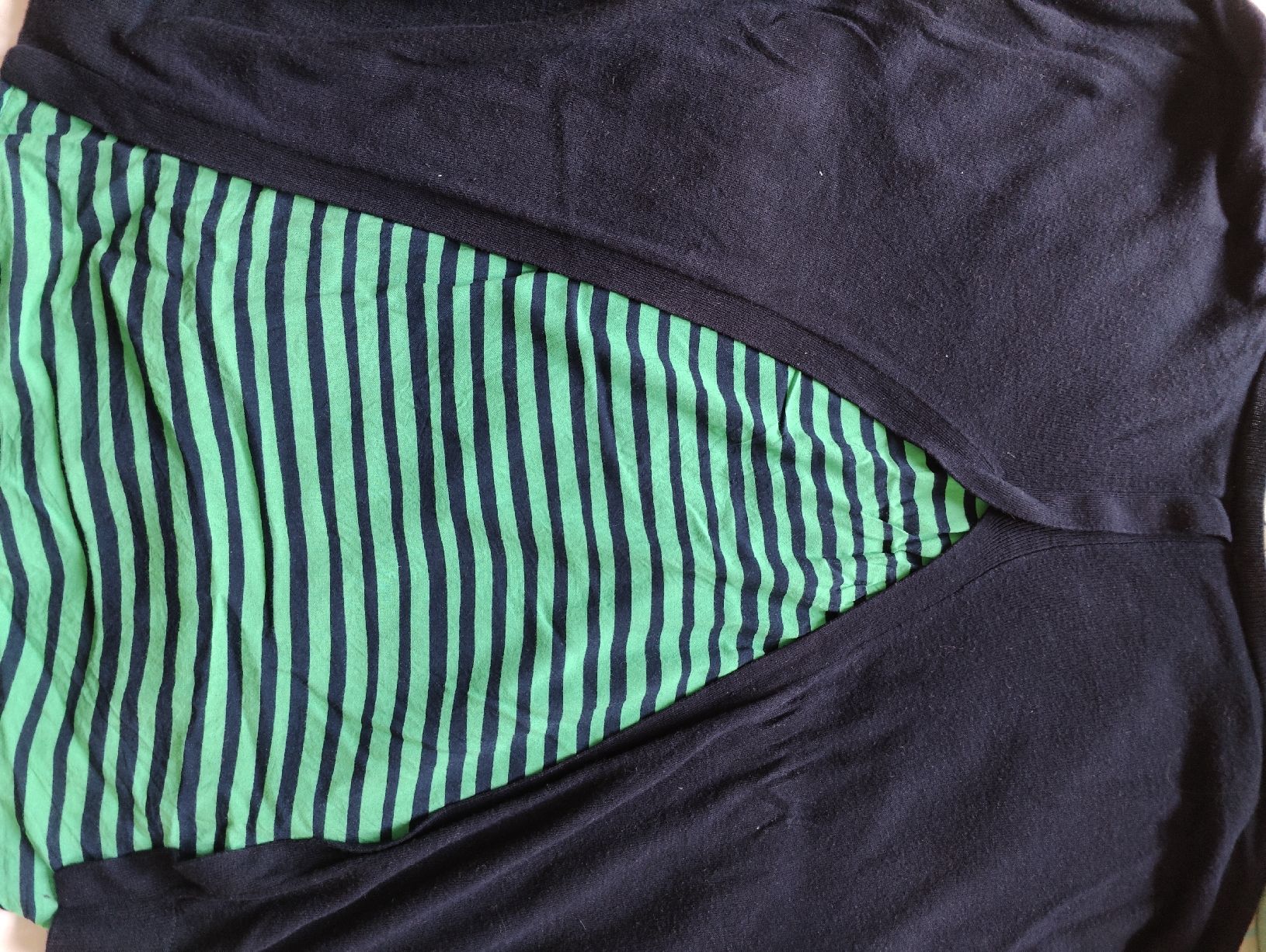 Kookai Pulls & Sweat-shirts: pull Kookaï bleu marine et rayé vert – D'occasion à Bern par linouma 5