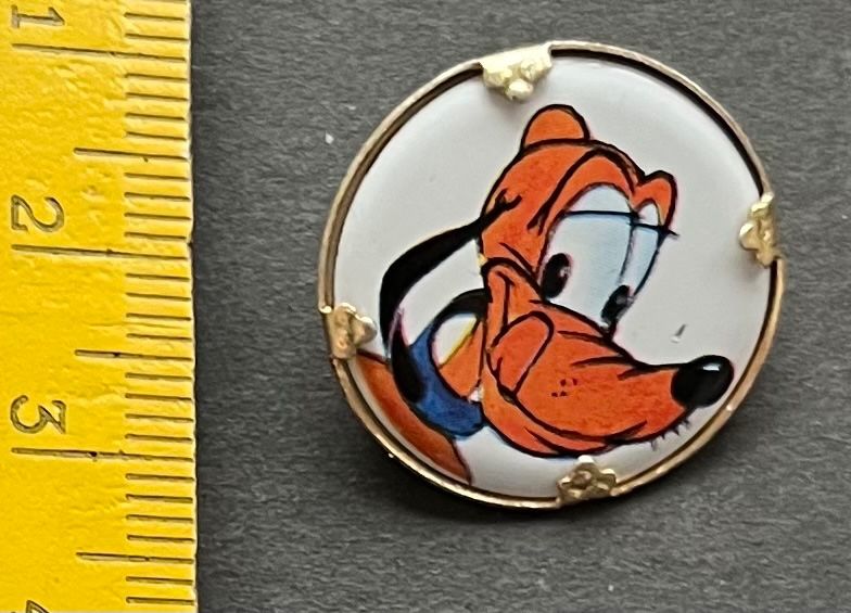 Disney Placchette & Badge: Disney Pluto Anstecker, Vintage – Usato da Wabern venduto da DaxKarten-75