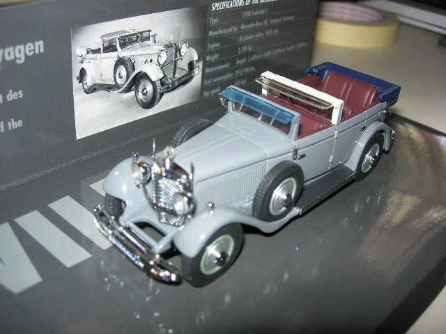 Mercedes Benz Type 770K cabriolet F kaiser Wilhelm CMF 1/18 - Collection