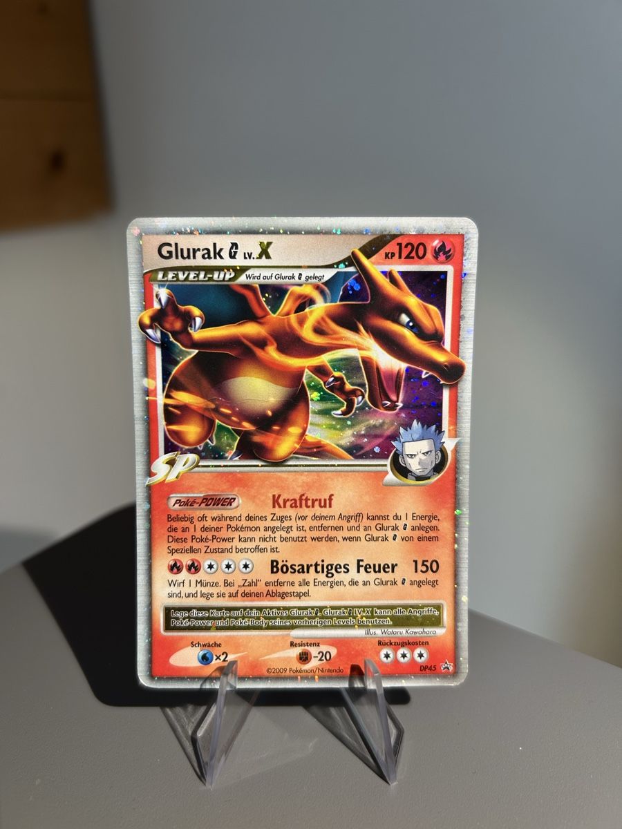 Pokémon Carte collezionabili: Pokemon Glurak Lv. X DP45 (DE) – Usato da Vuadens venduto da Numispot