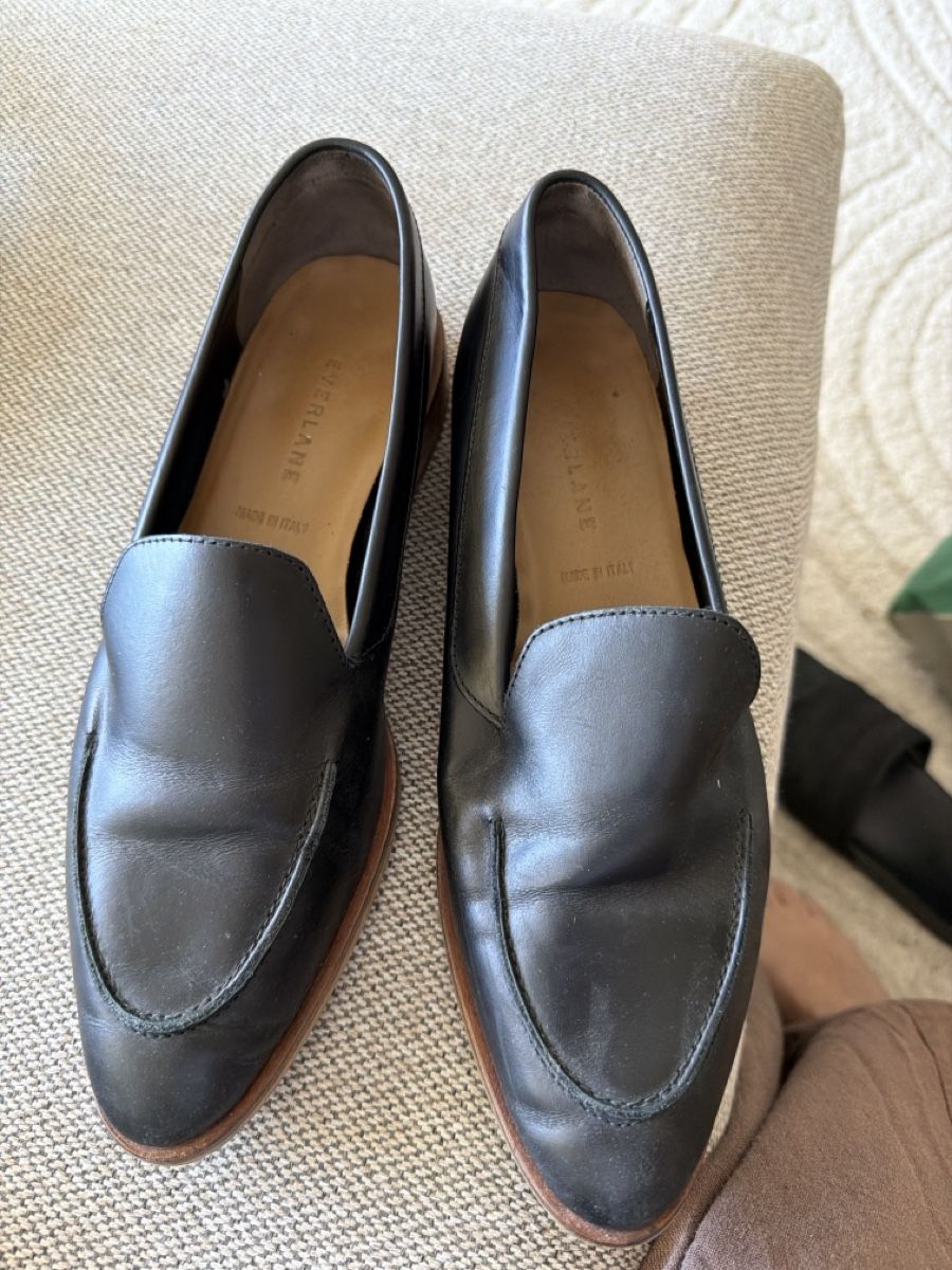Everlane Scarpe da donna: Everlane black leather loafers – Usato da Zürich venduto da lanz28