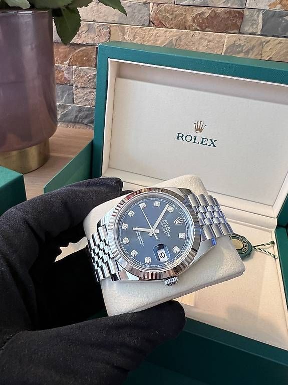 Rolex Orologi: Rolex Datejust 41 Blau – Nuovo e nell'imballaggio originale da Biel-Bienne venduto da fer_7gy5 3