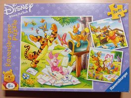 Disney Winnie the Pooh Ravensburger Puzzle 3x49 Teile
