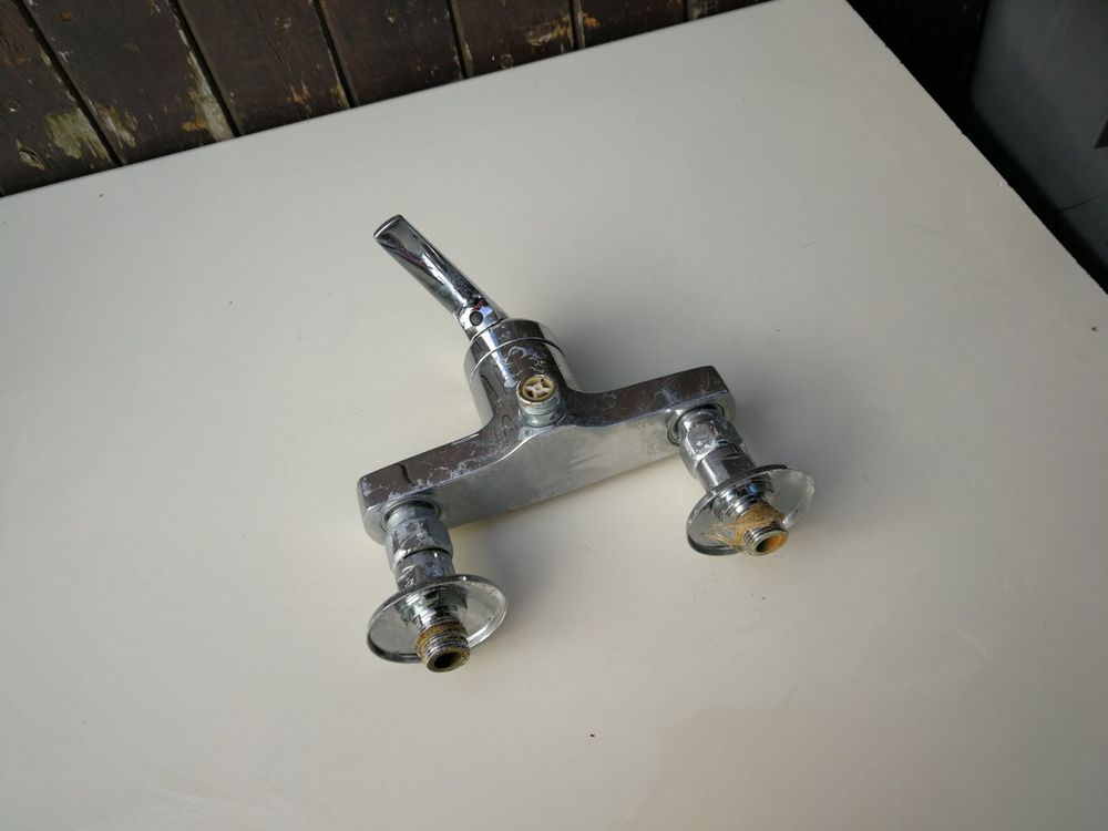 KWC Chrom Bad Armatur Wasserhahn Mischer 3