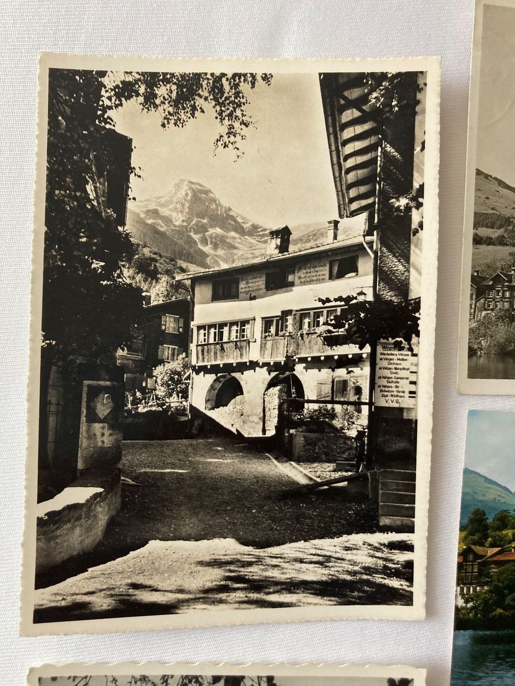 Cartoline postali: 8 AK Werdenberg – Usato da Zürich venduto da Tolima194 3