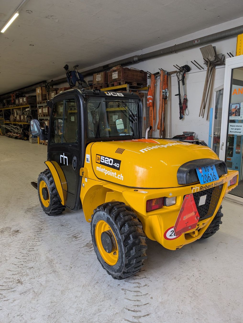 Jcb Caricatori: JBC 520 40 Teleskoplader Teleskopstapler – Usato da Scherz venduto da Mietpoint_Hossli 3