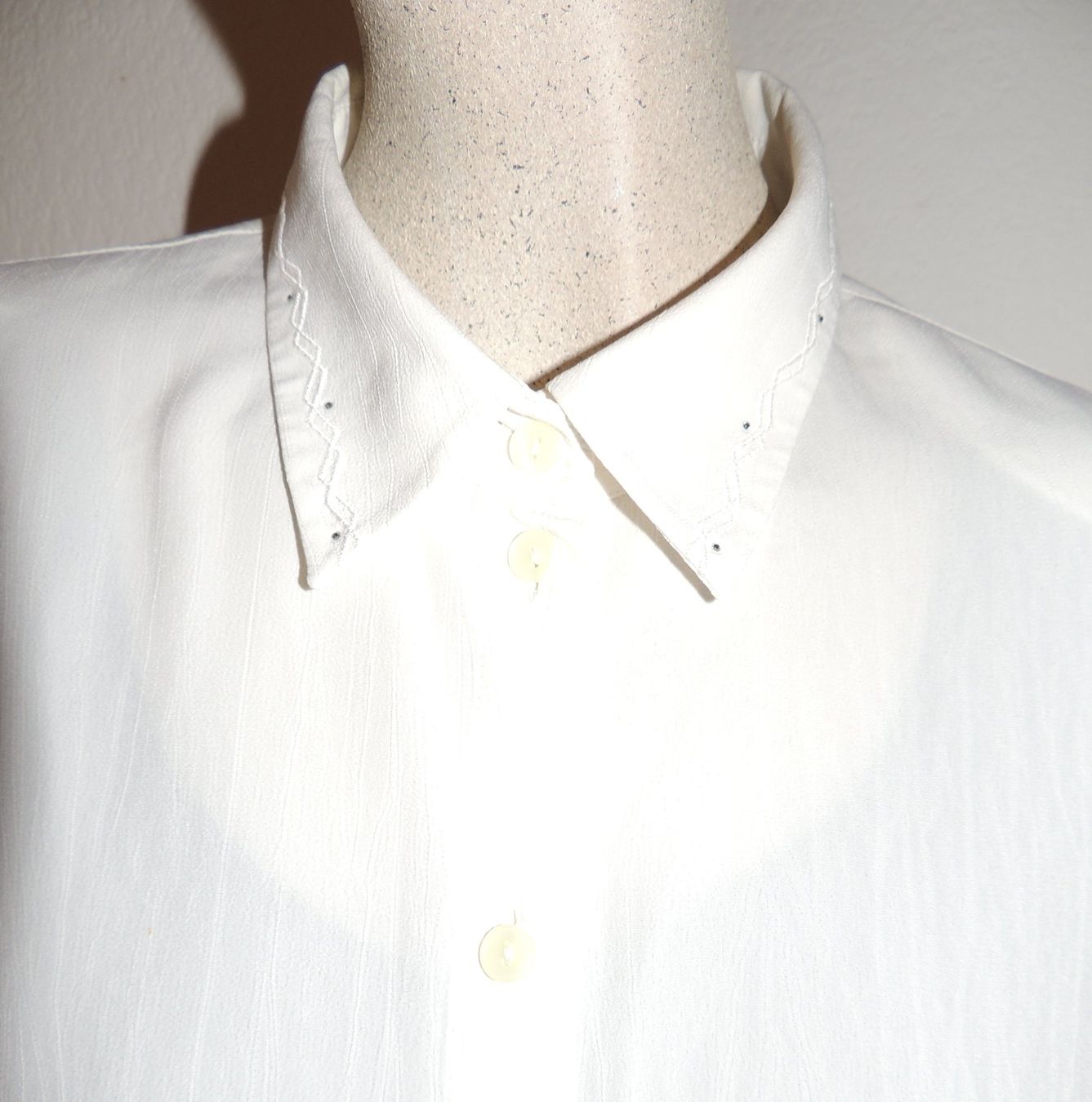 C&A Camicette: SCHÖNE BLUSE "FUNKELNDE ZIRKONE" VISCOSE C&A NEU L – Nuovo (secondo la descrizione) da Au ZH venduto da FashionConsultant 4