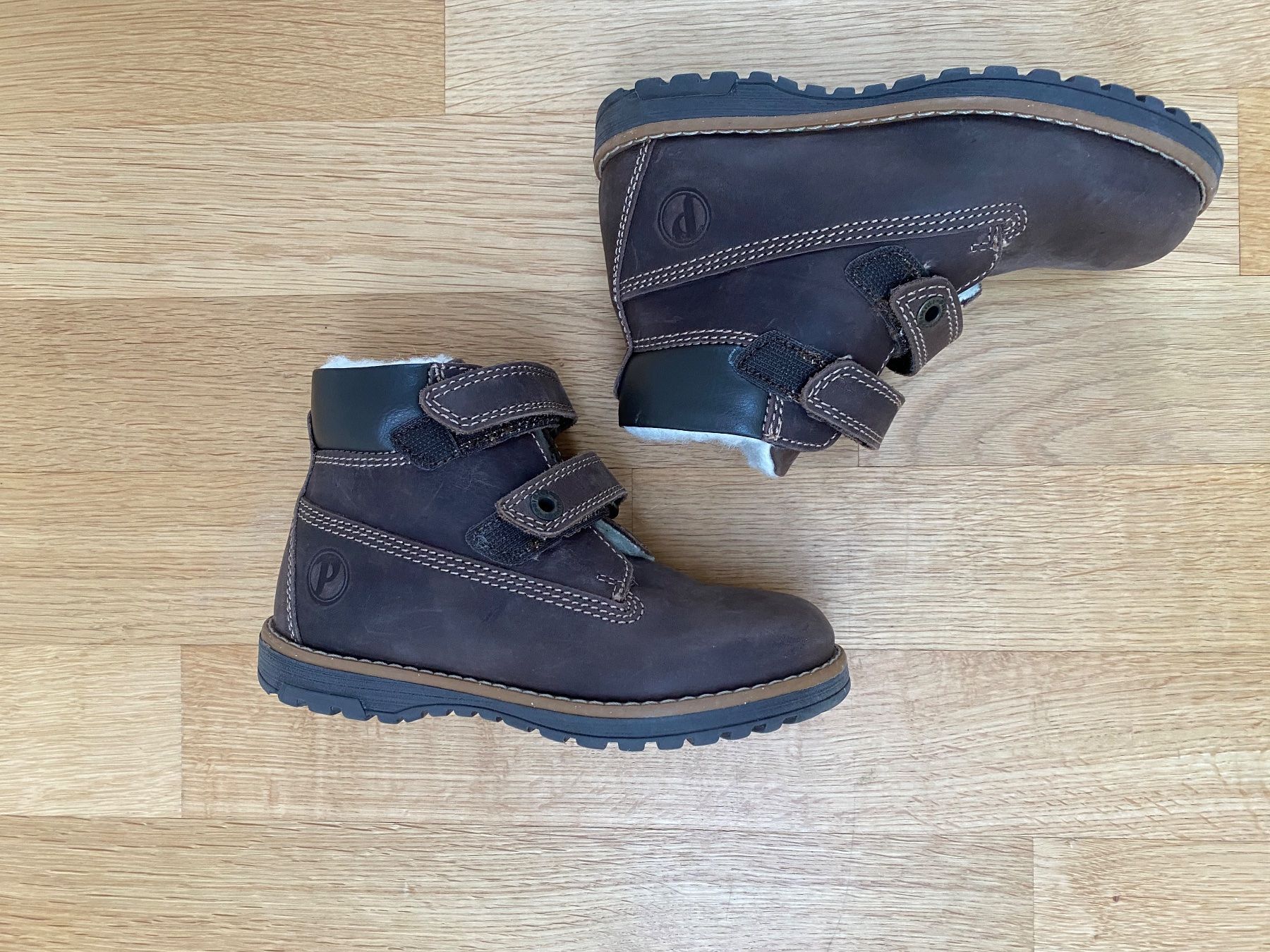 Primigi Scarpe per ragazzi: Warme Winterstiefel Leder mit Lammfell von Primigi 29 – Nuovo (secondo la descrizione) da Münchenstein venduto da Ladypink7 5