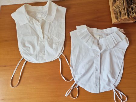 FALSCHER KRAGEN KRAGENEINSATZ 2 SET VON COS XS S 34 36 TOP