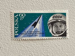 Cosmo und Space Theme Briefmarke