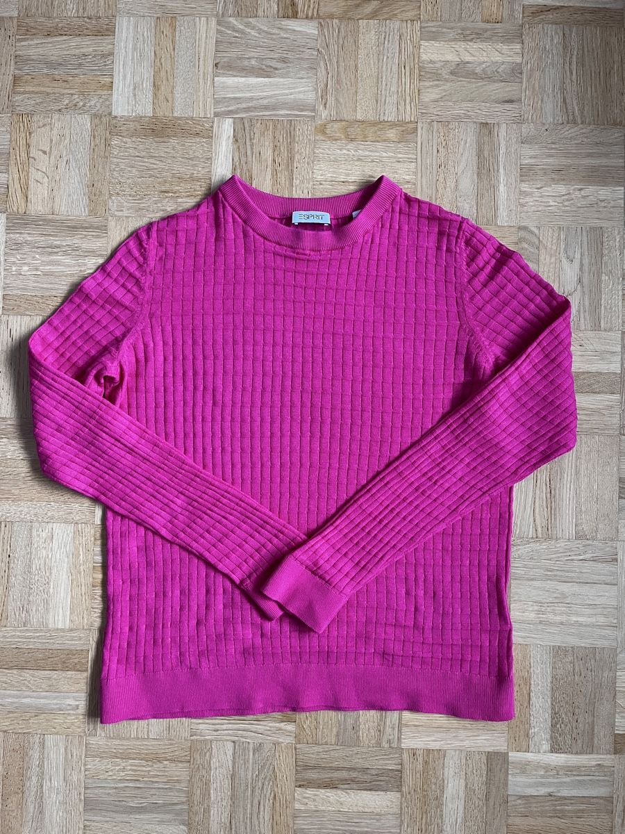 Esprit Pullover & Sweatshirts: Esprit Damenpullover, Gr. L, pink, Baumwolle, neuwertig! – Gebraucht aus Zürich von Kleanthy 2
